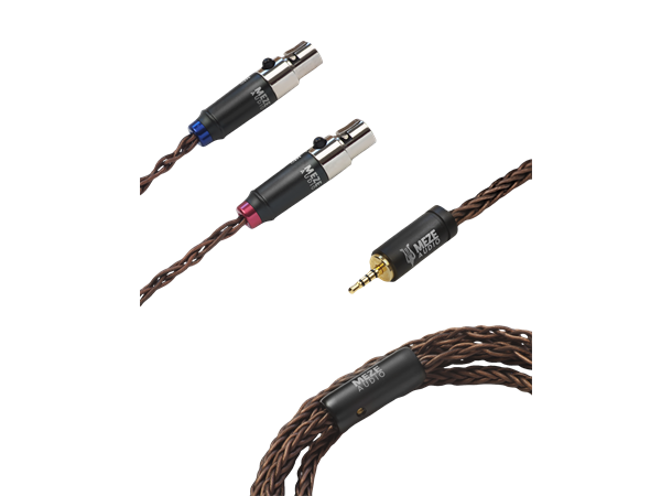 Meze PCUHD kabel 2x mini-xlr - 2,5 mm 1,3 m kabel