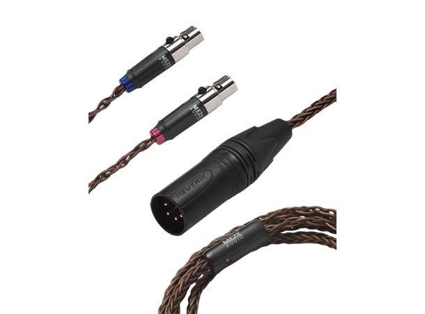 Meze PCUHD kabel 2x mini-xlr - XLR 2,5 m kabel