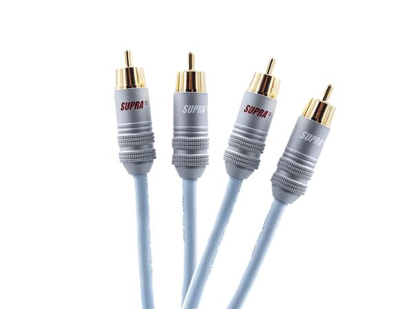Supra DAC-X - Analog signalkabel med ultralav kapasitans og 24K gull