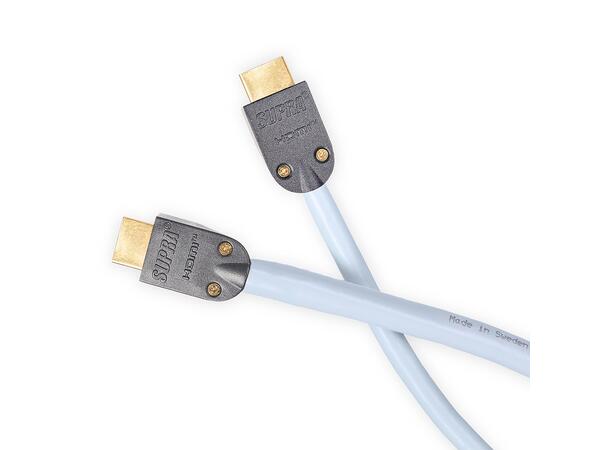 SUPRA UHD8 HDMI-kabel - 8K støtte, 48 Gbps og avtakbare kontakter