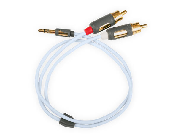 Supra MP 3,5 mm til 2RCA kabel for Hi-Fi tilkobling
