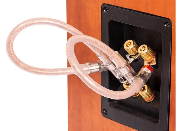 Supra Sword Excalibur Jumper høyttalerkabler med rhodiumkontakter