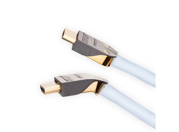 SUPRA UHD8 HDMI-kabel - 8K støtte, 48 Gbps og avtakbare kontakter