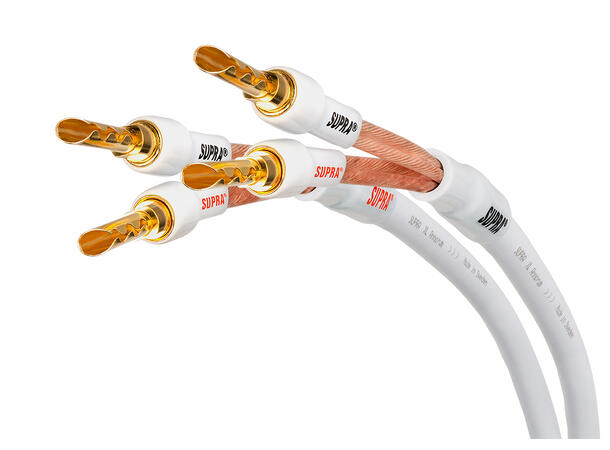 Supra XL Annorum - Bi-wire høyttalerkabel med 5N kobber og Star Quad
