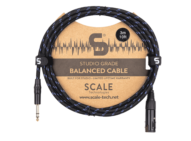 Scale Technologies, XLR-Jack 2,5m XLR-f/TRS 