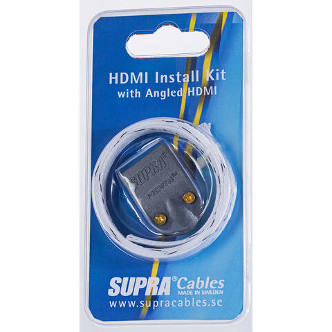 Supra HDMI install KIT HDMI INSTALL KIT (Met-B + Nylon Braid)