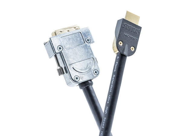 Supra kabel HDMI-DVI/H FRHF 3M Halogenfri HDMI-DVI 