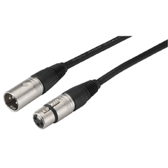 Monacor kabel XLR-XLR Neutrik Mikrofonkabel 6 meter