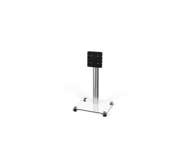 Spectral stativ Floor QX 203 TV-stativ med hjul, klart glass