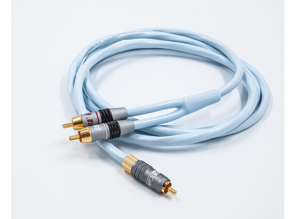 Supra Y-Link 1RCA-2RCA - Y-splitterkabel med doble RCA-innganger