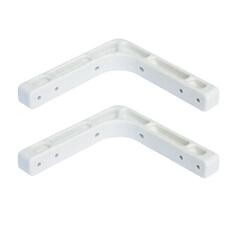Grandview veggfeste i metall 20 cm - Pris pr par