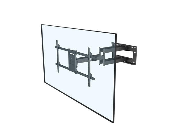 Multibrackets veggarm 910 mm, sort Lang veggarm - Maks 60 kg vekt 