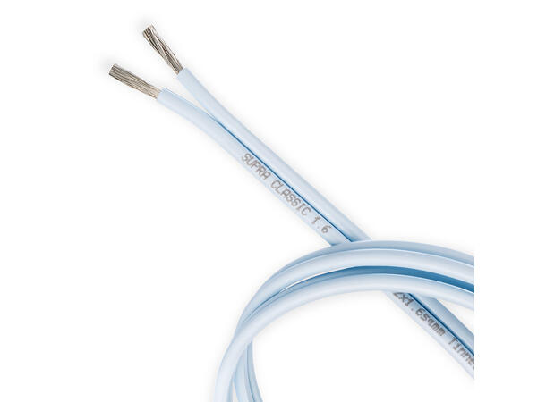 Supra Classic 2×1.6 mm² - Fortinnet høyttalerkabel for presis lyd