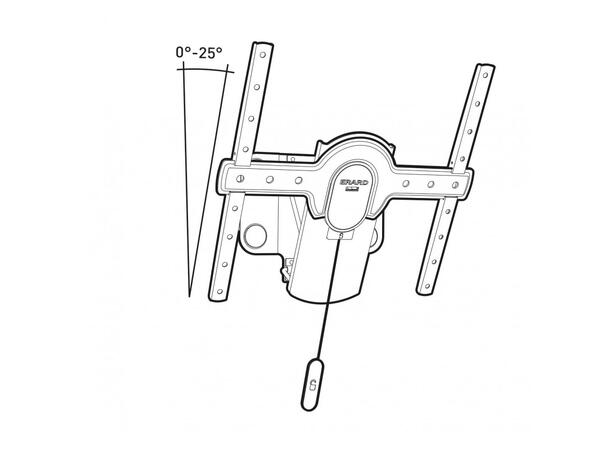 Erard veggfeste TILTIT 400 For 30-55" skjermer 