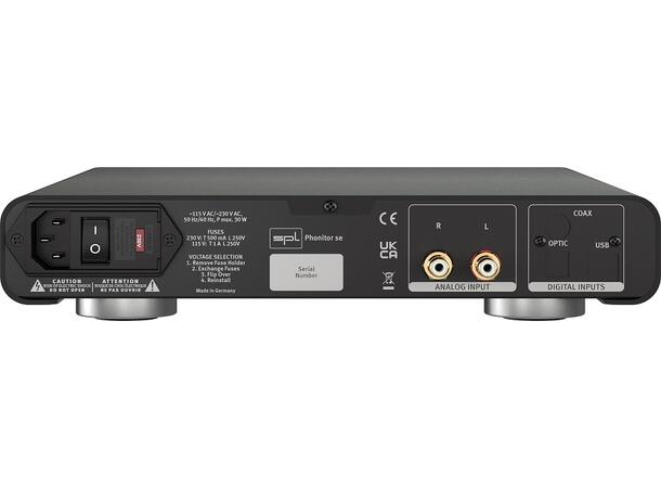 SPL Phonitor se analog og digital hodelefonforsterker med kraft