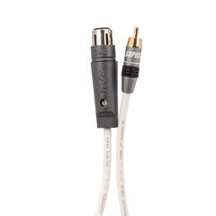 Supra Sublink XLR-RCA 3m 1XLR/F-1RCA, Hvit