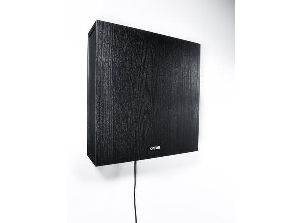 Canton subwoofer ASF 75 SC, sort Subwoofer for veggmontering. 