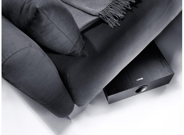 Canton subwoofer ASF 75 SC, sort Subwoofer for veggmontering. 