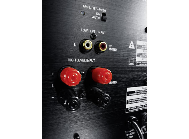 Canton subwoofer ASF 75 SC, sort Subwoofer for veggmontering. 