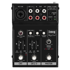 Monacor MMX-11 USB 2- kanals USB mikser