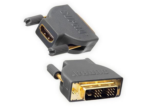 HDMI til DVI adapter - Supra