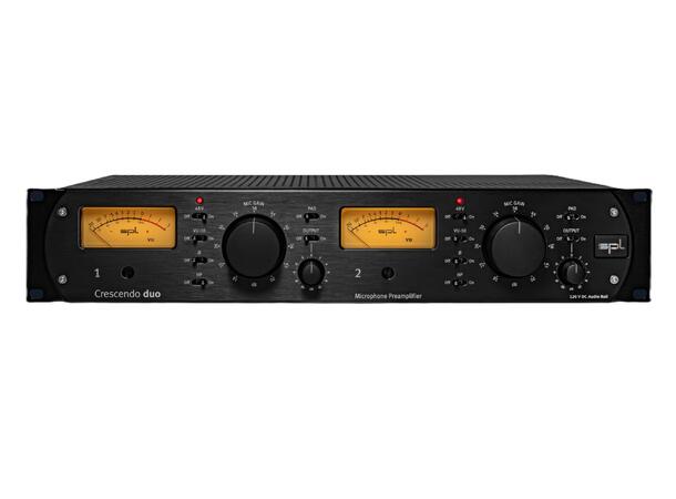 SPL Crescendo - 2 kanals mikrofonforsterker - Njål Hansson AS