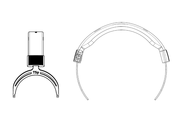 beyerdynamic hodebøyle T5p 2.generasjon Komplett hodebøyle med gaffler 