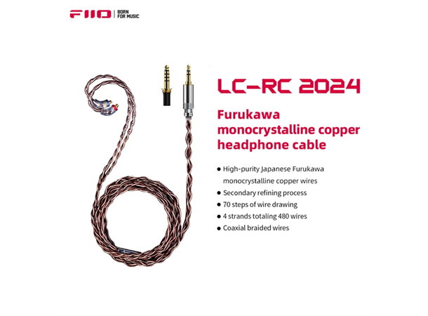 FiiO LC-RC Kabel 2024 MMCX - 3,5 | 4,4 mm