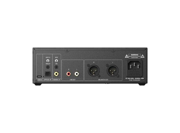 FiiO Warmer R2R skrivebords-DAC med rørbuffer og R2R