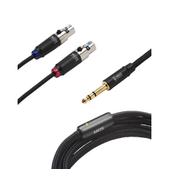 Meze OFC kabel 2x mini-xlr - 6,3 mm 2,5 m kabel