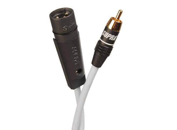 Supra SubLink RCA XLR/M subwooferkabel