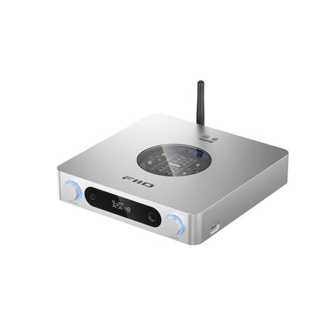 FiiO K13 R2R hodetelefonforsterker DAC Stasjonær med USB-C, sølv