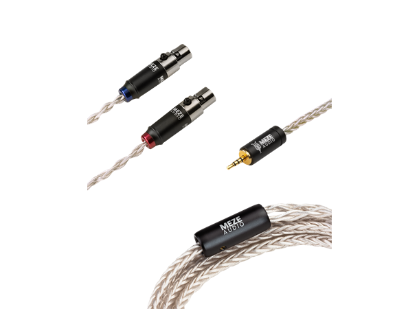 Meze sølvbelagt PCUHD 2x mini-xlr - 2,5 1,3 m kabel
