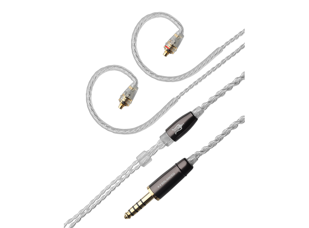 Meze sølvbelagt kabel MMCX - 4.4 mm 1,2 m kabel 