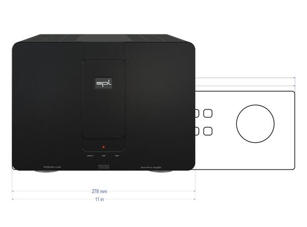 SPL Performer s 1200 Stereo effektforsterker