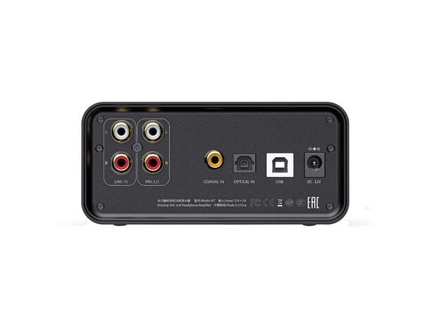 FiiO K7 Pro hodetelefonforsterker med DAC for PC og Mac