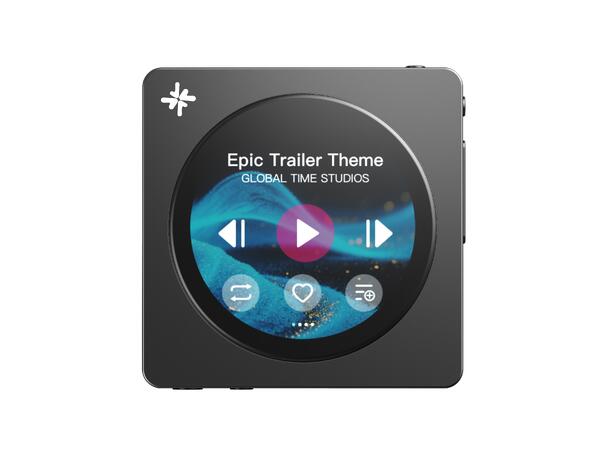 FiiO SNOWSKY DISC bærbar hi-res musikkspiller med touchscreen