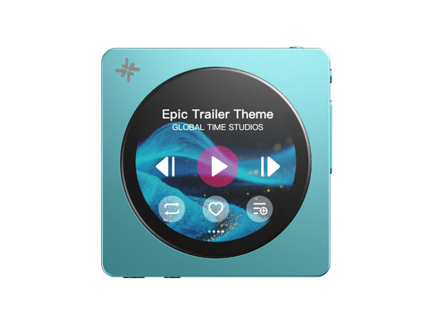 FiiO SNOWSKY DISC bærbar hi-res musikkspiller med touchscreen