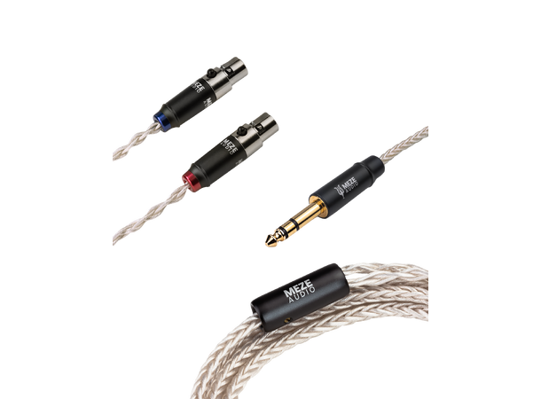 Meze sølvbelagt PCUHD 2x mini-xlr - 6,3 2,5 m kabel 