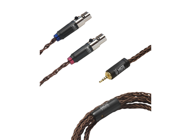 Meze PCUHD kabel 2x mini-xlr - 2,5 mm 1,3 m kabel 
