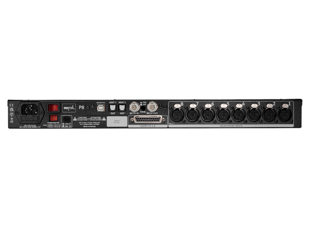 SPL P8 Mikrofon pre-amp 8 kanaler 