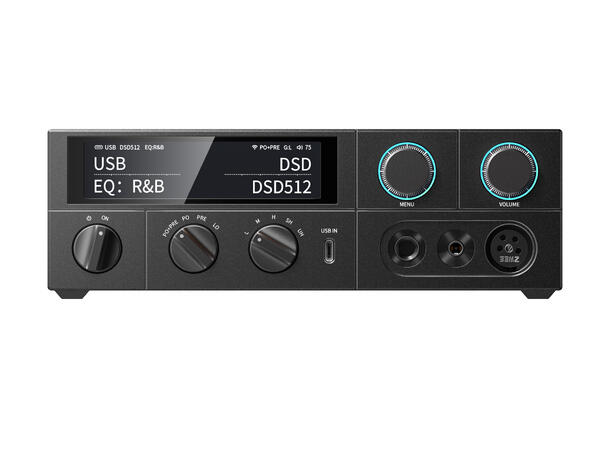 FiiO K15 Hodetelefonforsterker DAC Stasjonær High End - Fullt balansert 