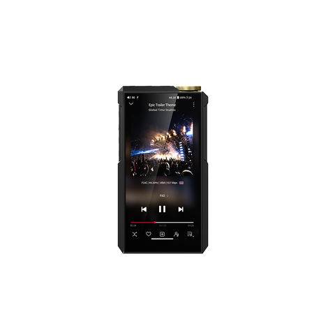 FiiO M27 Musikkspiller, Aluminium Portabel Musikkspiller med DAC