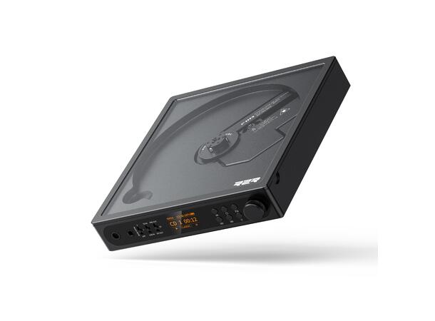 FiiO DM13 – Bærbar CD-spiller med aptX HD Bluetooth og 4.4 mm balanse