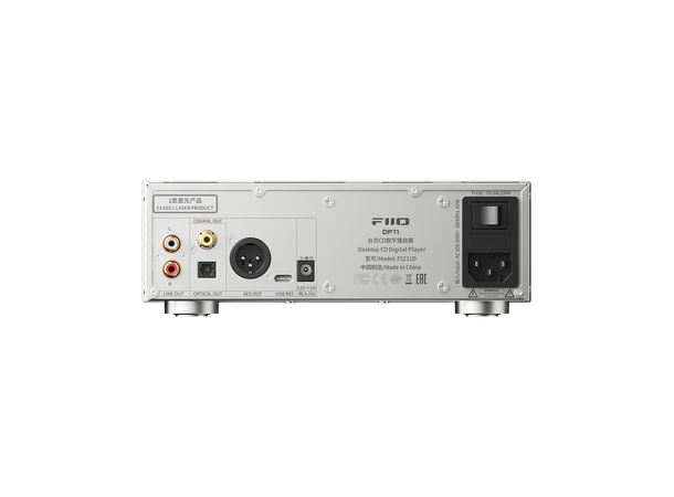 FiiO DP11 CD-spiller og digital transport med CS43198 DAC