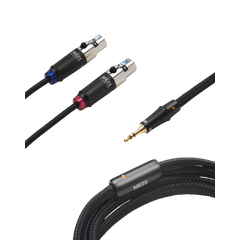 Meze OFC kabel 2x mini-xlr - 3,5 mm 1,2 m kabel