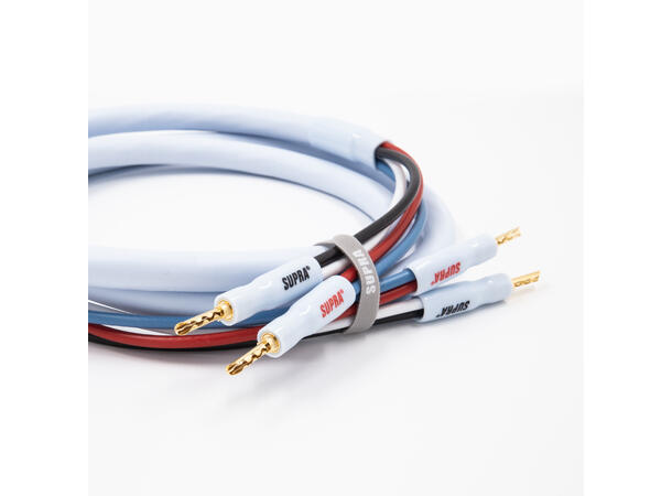 Quadrax Bi-Wire 4x2 mm2 høyttalerkabel – Supra